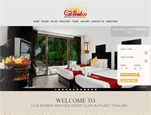 Tablet Screenshot of clubbamboo.com